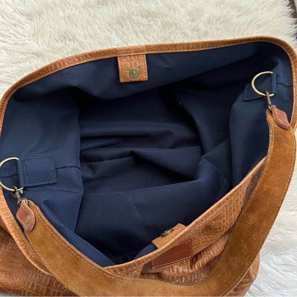 Parker Thatch XL Jane Slouch Bag  - Leather Tan Croco - Picture 8 of 14